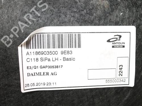 Boot lining MERCEDES-BENZ CLA (C118) CLA 180 (118.384) | BP39830138I3 - Image 7