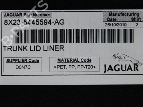 Boot lining JAGUAR XF I (X250) 3.0 D | BP39790509I3 - Image 11