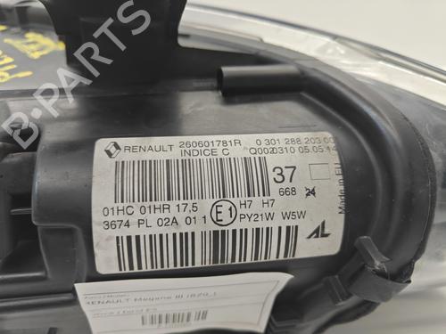 Left headlight RENAULT MEGANE III Hatchback (BZ0/1_, B3_) | BP36967134C28 - Image 6