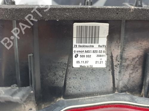 Right taillight SMART FORTWO Coupe (451) | BP36967359C35 - Image 10