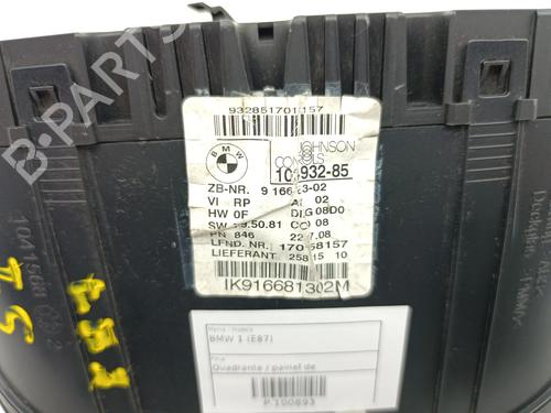 Instrument cluster BMW 1 (E87) 116 i | BP36967734C47 - Image 4
