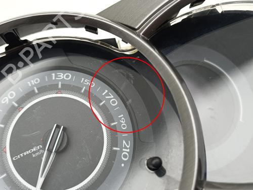Instrument cluster CITROËN C3 II (SC_) 1.4 HDi 70 (SC8HZC, SC8HR0, SC8HP4) | BP36967792C47 - Image 8