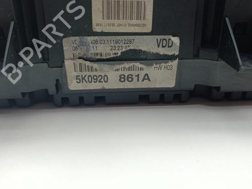Instrument cluster VW GOLF VI (5K1) 1.6 TDI | BP36968018C47 - Image 6