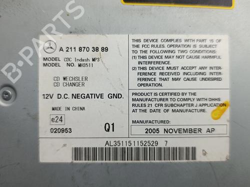 Radio MERCEDES-BENZ E-CLASS (W211)  | BP36968489E6  - Image 7