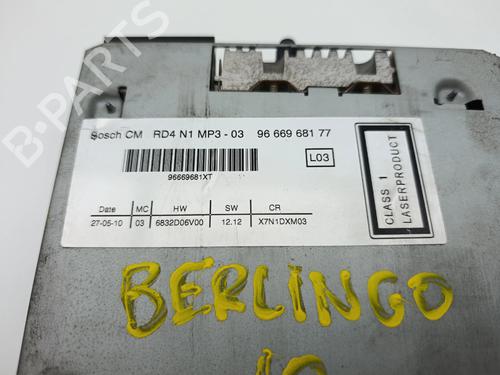 Radio CITROËN BERLINGO MULTISPACE (B9) | BP36968539E6 - Image 5