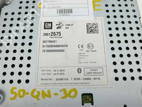 Radio OPEL CORSA E (X15) | BP36968664E6 - Image 8