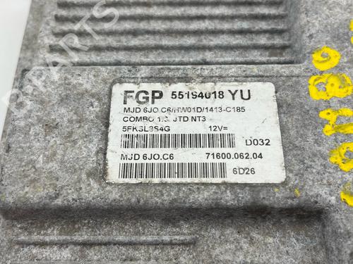 Engine control unit (ECU) OPEL COMBO Tour 1.3 CDTI 16V | BP36968710M57 - Image 3