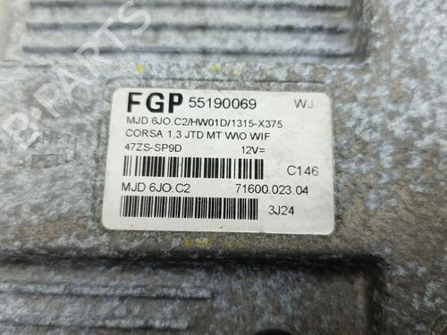 Engine control unit (ECU) OPEL CORSA C (X01) 1.3 CDTI (F08, F68) | BP36968708M57 - Image 3