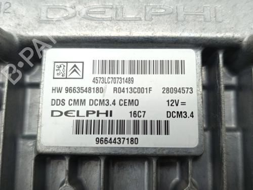 Engine control unit (ECU) PEUGEOT 407 (6D_) 2.0 HDi (6DRHHA) | BP36968743M57 - Image 4