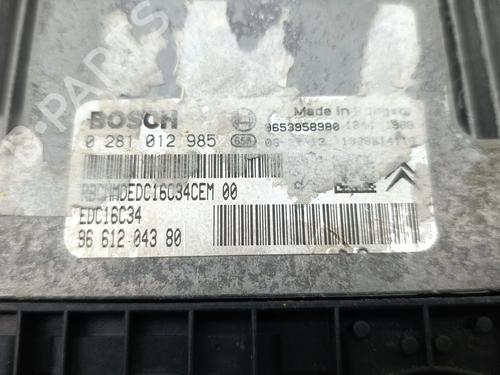 Engine control unit (ECU) CITROËN C4 I (LC_) 1.6 HDi | BP36968744M57 - Image 4