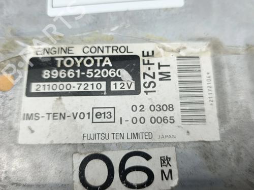 Engine control unit (ECU) TOYOTA YARIS (_P1_) 1.0 (SCP10_, SCP10R) | BP36968749M57 - Image 4