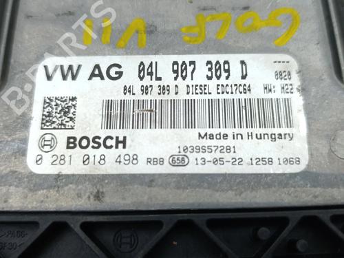 Engine control unit (ECU) VW GOLF VII (5G1, BQ1, BE1, BE2) 2.0 TDI | BP36968788M57 - Image 4