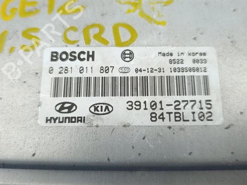 Engine control unit (ECU) HYUNDAI GETZ (TB) 1.5 CRDi | BP36968791M57 - Image 4