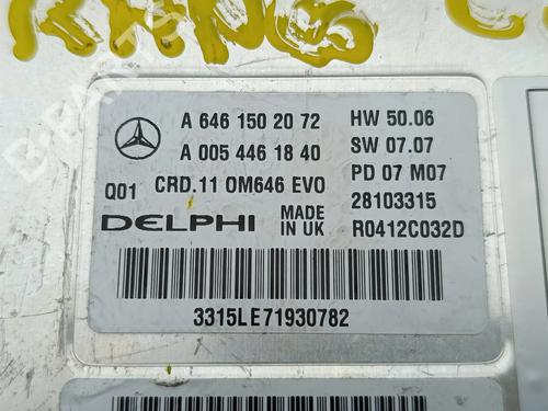 Engine control unit (ECU) MERCEDES-BENZ C-CLASS (W204) C 220 CDI (204.002) | BP36968850M57 - Image 4