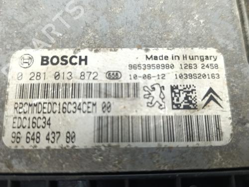 Engine control unit (ECU) CITROËN BERLINGO MULTISPACE (B9) 1.6 HDi 90 | BP36969342M57 - Image 4