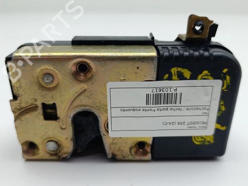 Used Front left lock Front left lock PEUGEOT 206 Hatchback (2A/C) [1998-2012] 36969853 36969853