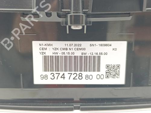Instrument cluster CITROËN JUMPY III Bus (V_) 1.6 BlueHDi 95 | BP36970563C47 - Image 6