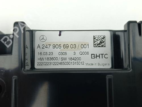 Climate control MERCEDES-BENZ A-CLASS (W177) | BP36970575I5 - Image 4