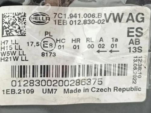 Right headlight VW CRAFTER Bus (SYI, SYJ)  | BP36970882C29  - Image 7