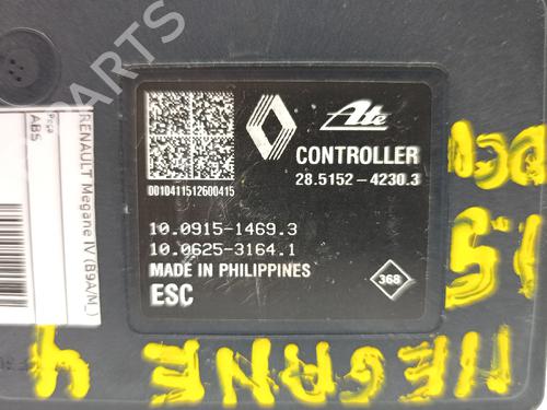 ABS pump RENAULT MEGANE IV Hatchback (B9A/M/N_) 1.5 dCi 110 (B9A3) | BP36971016M43 - Image 6