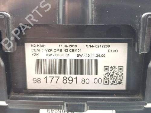 Instrument cluster OPEL COMBO Box Body/MPV (K9) | BP36972523C47 - Image 12