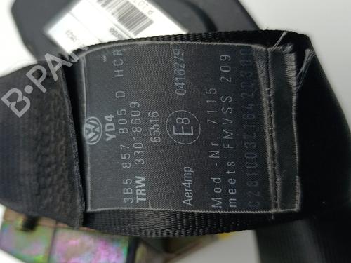 Rear left seatbelt VW PASSAT B5 (3B2) | BP36972730I29 - Image 5
