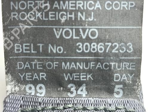 Front right seatbelt VOLVO V40 Hatchback (525) | BP36974666I25 - Image 5