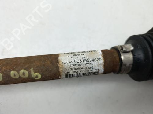 Left front driveshaft FIAT 500 (312_) 0.9 (312AXG1A, 312.AXG11) | BP36978866M38 - Image 2