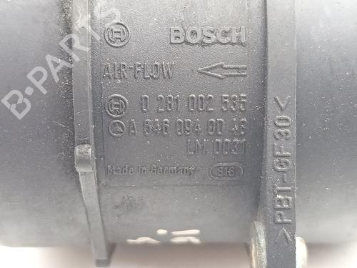 Mass air flow sensor MERCEDES-BENZ C-CLASS (W204) C 200 CDI (204.001) | BP36981715M95 - Image 2