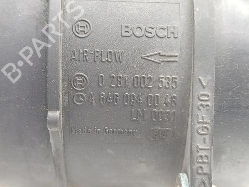 Mass air flow sensor MERCEDES-BENZ C-CLASS (W203) C 220 CDI (203.006, 203.008) | BP36981725M95 - Image 2