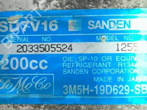 AC compressor FORD FOCUS II (DA_, HCP, DP) 1.6 TDCi | BP36983062M34 - Image 8