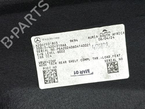 Rear parcel shelf MERCEDES-BENZ C-CLASS (W206) C 220 d (206.004) | BP37701172C85  - Image 6