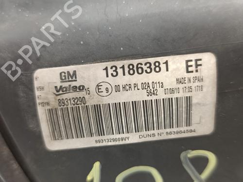 Left headlight OPEL CORSA D Hatchback Van (S07) 1.3 CDTI (L08) | BP38170275C28 - Image 8