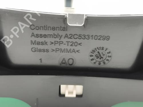 Instrument cluster CITROËN C3 II (SC_) 1.0 VTi 68 | BP40199632C47 - Image 6