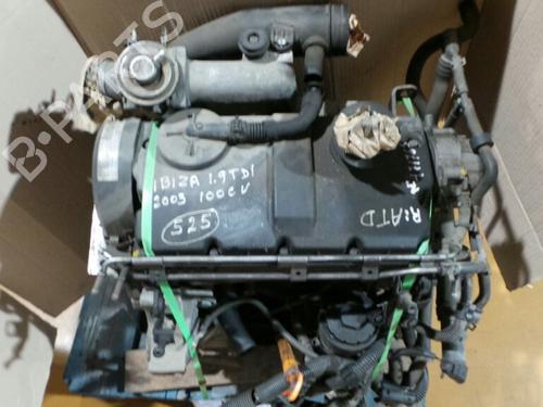 Used Engine SEAT IBIZA III (6L1) 1.9 TDI (100 hp) 3484596