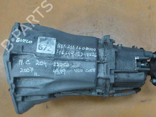 Used Gearbox MERCEDES-BENZ C-CLASS (W204) [2007-2015]  3964924