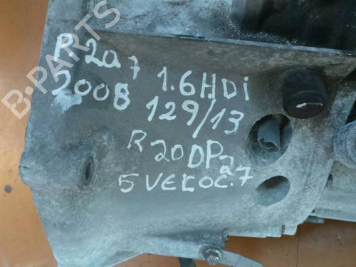 Gearbox PEUGEOT 207 SW (WK_) 1.6 HDi | BP3966564M3 