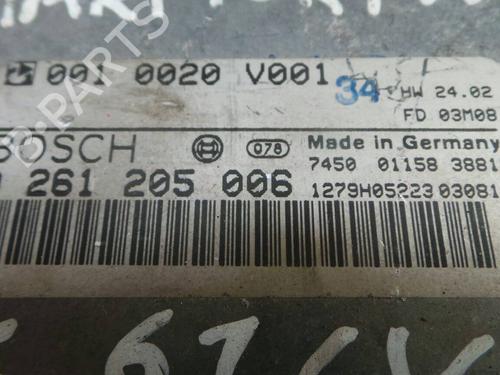 Engine control unit (ECU) SMART CITY-COUPE (450) 0.7 (450.352, 450.353) | BP3963393M57 