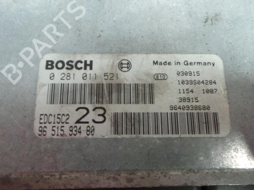 Engine control unit (ECU) CITROËN XSARA PICASSO (N68)  | BP3964539M57