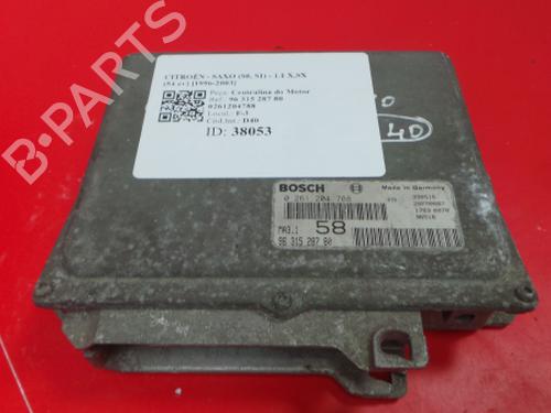 Calculateur moteur (ecu) CITROËN SAXO (S0, S1) [1996-2004]  12242104