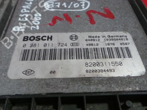 Engine control unit (ECU) RENAULT ESPACE III (JE0_) 2.2 dCi (JE0K) | BP3965057M57