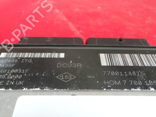 Engine control unit (ECU) RENAULT CLIO II (BB_, CB_) 1.9 D (B/CB0E, BB0J) | BP3965523M57