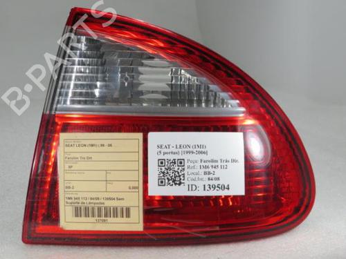 Used Right taillight SEAT LEON (1M1) [1999-2006]  3963951