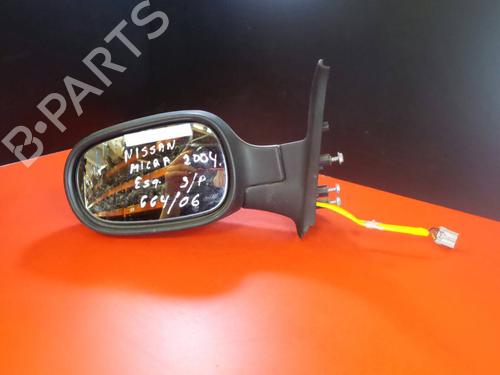 Used Left mirror NISSAN MICRA III (K12) [2002-2011]  3963699