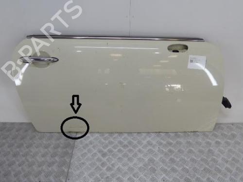 Used Right front door MINI MINI (R50, R53) One (90 hp) 3475391