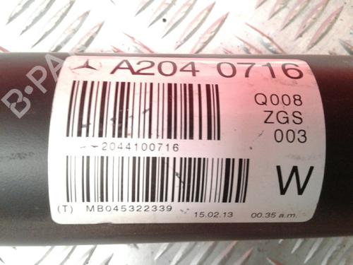 Driveshaft MERCEDES-BENZ C-CLASS (W204)  | BP3476671M37 