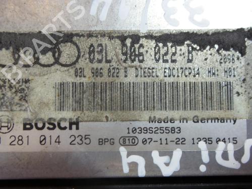 Engine control unit (ECU) AUDI A4 B8 (8K2) 2.0 TDI | BP3967437M57