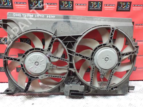 Radiator fan SAAB 9-3 (YS3F, E79, D79, D75) 1.9 TiD 874680A C 