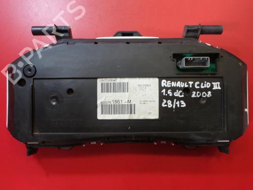 Kombinert Instrument RENAULT CLIO III (BR0/1, CR0/1) 1.5 dCi (BR0H, CR0H, CR1S, BR1S) | BP3479491C47