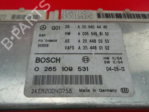Elektronische module MERCEDES-BENZ E-CLASS (W211) E 270 CDI (211.016) | BP5674577M83